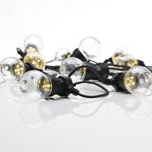 Markslöjd 703181 - LED Jõuluteemaline väli valguskett DAKKE 10xLED 7,5m IP44 soe valge