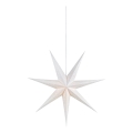 Markslöjd 703876 - Jõulukaunistus SOLVALLA 1xE14/25W/230V Ø 75 cm valge