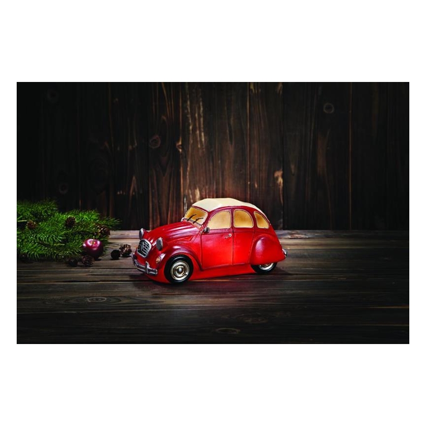 Markslöjd 703952 - LED-dekoratsioon NOSTALGI 6xLED/0,36W/3xAA C3 punane