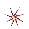 Markslöjd 704523 - Jõulukaunistus ALVA 1xE14/25W/230V punane/valge 75 cm