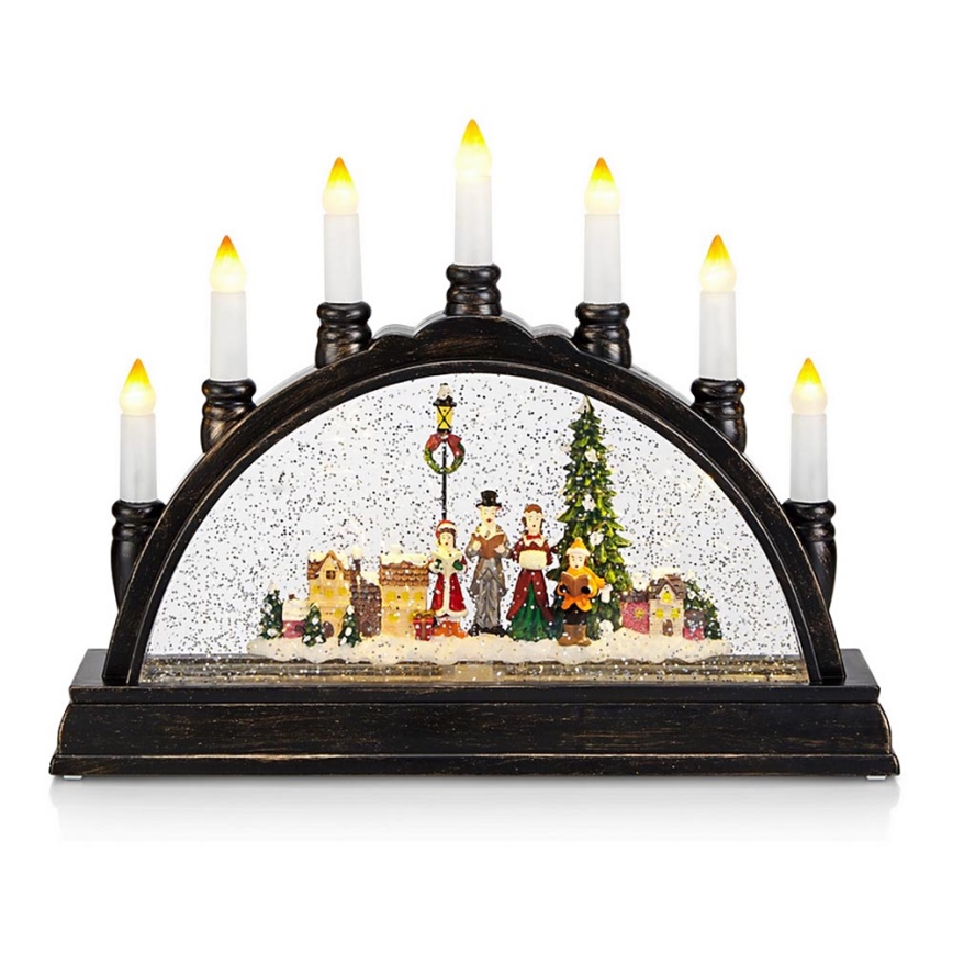 Markslöjd 704983 - LED jõuluküünlajalg KARSTEN 9xLED/0.25W/4.5V