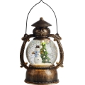 Markslöjd 705053 - LED-jõulukaunistus LOTHAR LED/0,15W/3xAA pronksist latern