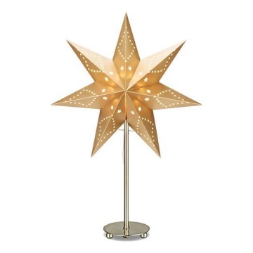 Markslöjd 705545 - Jõulukaunistus SATURNUS 1xE14/25W/230V 35 cm kuldne