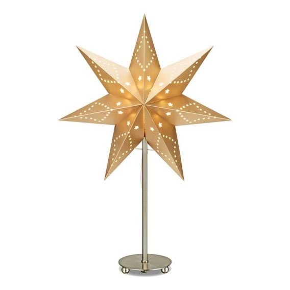 Markslöjd 705545 - Jõulukaunistus SATURNUS 1xE14/25W/230V 35 cm kuldne