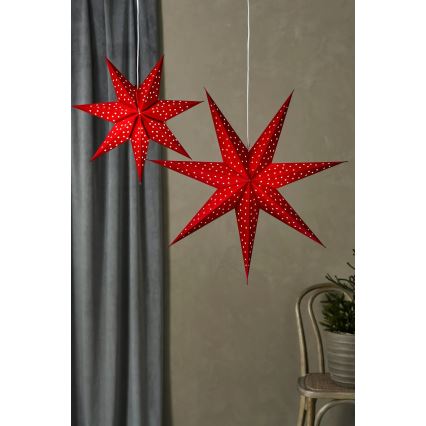 Markslöjd 705608 - LED jõulukaunistus BLINK LED/0,2W/3xAA Ø 45 cm punane
