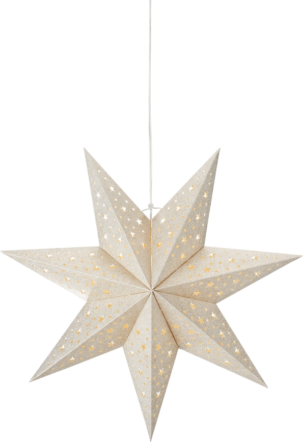 Markslöjd 705610 - LED-jõulukaunistus BLANK LED/0,2W/3xAA läbimõõt 45 cm kuldne