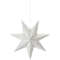 Markslöjd 705612 - LED jõulukaunistus BLANK LED/0,2W/3xAA, läbimõõt 45 cm, hõbedane