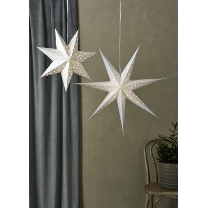 Markslöjd 705612 - LED jõulukaunistus BLANK LED/0,2W/3xAA, läbimõõt 45 cm, hõbedane