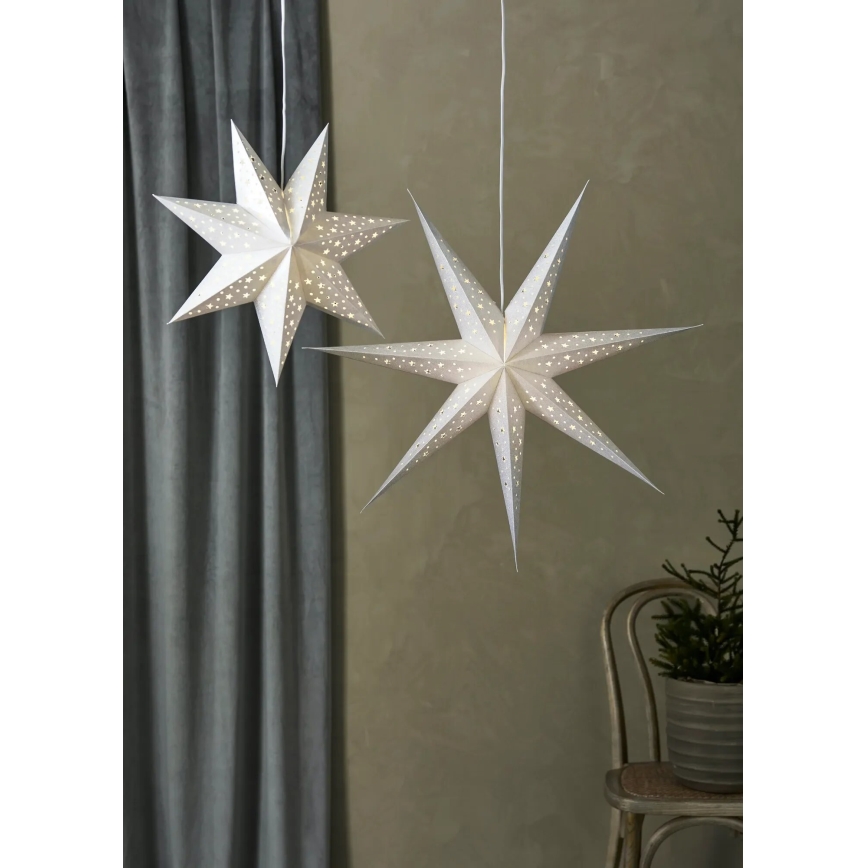 Markslöjd 705612 - LED jõulukaunistus BLANK LED/0,2W/3xAA, läbimõõt 45 cm, hõbedane