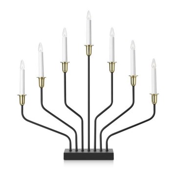 Markslöjd 705758 - Jõuluteemaline küünlajalg BROSA XL 7xE10/3W/230V