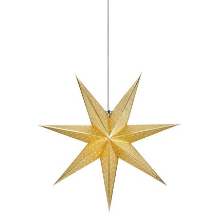 Markslöjd 705790 - Jõulukaunistus GLITTER 1xE14/25W/230V d. 75 cm kuldne