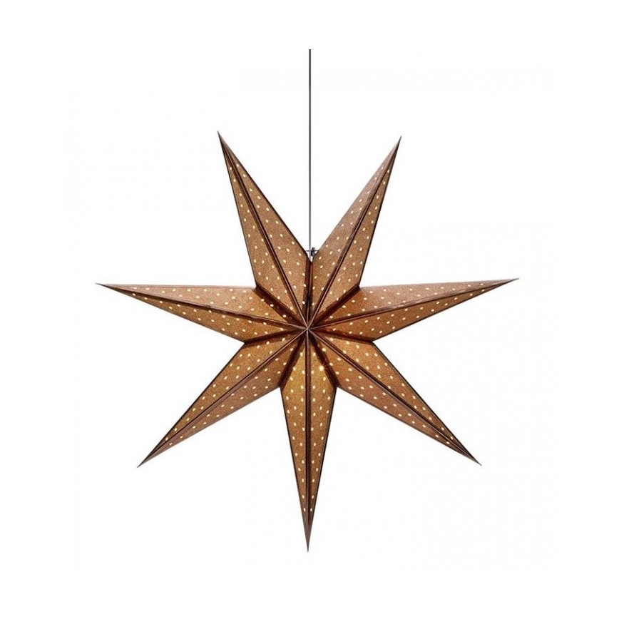 Markslöjd 705793 - Jõulukaunistus GLITTER 1xE14/25W/230V d. 45 cm pronks