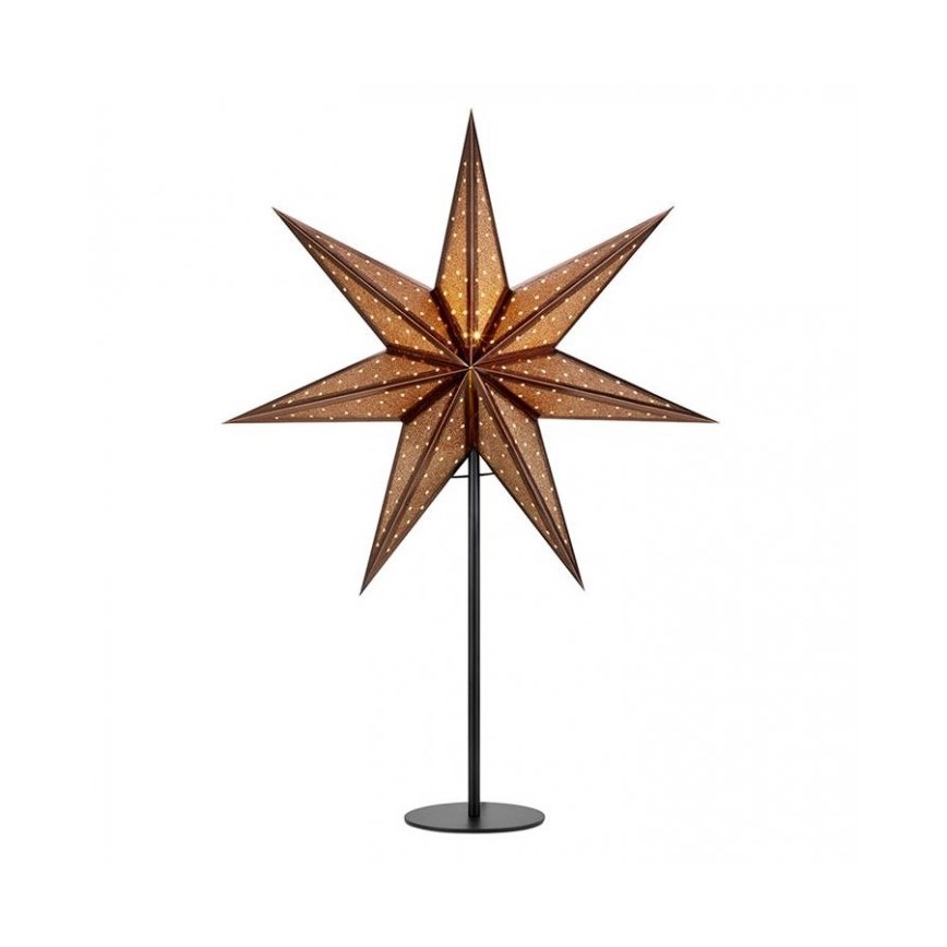 Markslöjd 705796 - Jõulukaunistus GLITTER 1xE14/25W/230V 65 cm pronks/must