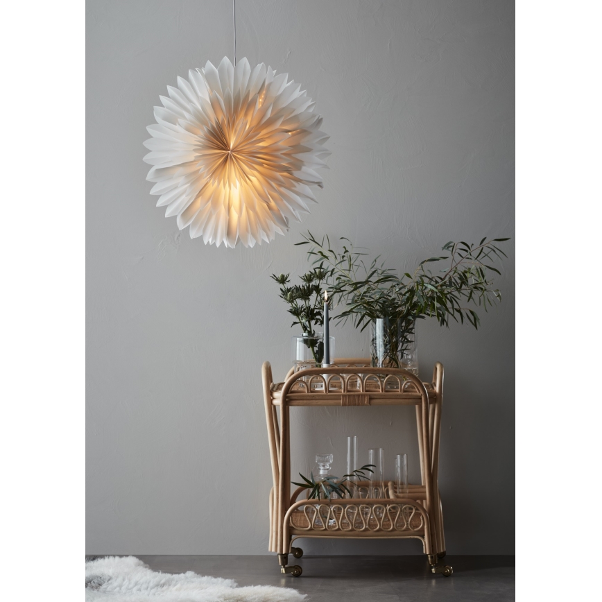 Markslöjd 705841 - Jõulukaunistus SOLINA 1xE14/25W/230V d. 60 cm valge