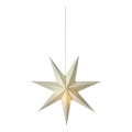 Markslöjd 705929 - Jõulukaunistus LIVELY 1xE14/6W/230V, läbimõõt 45 cm, hall