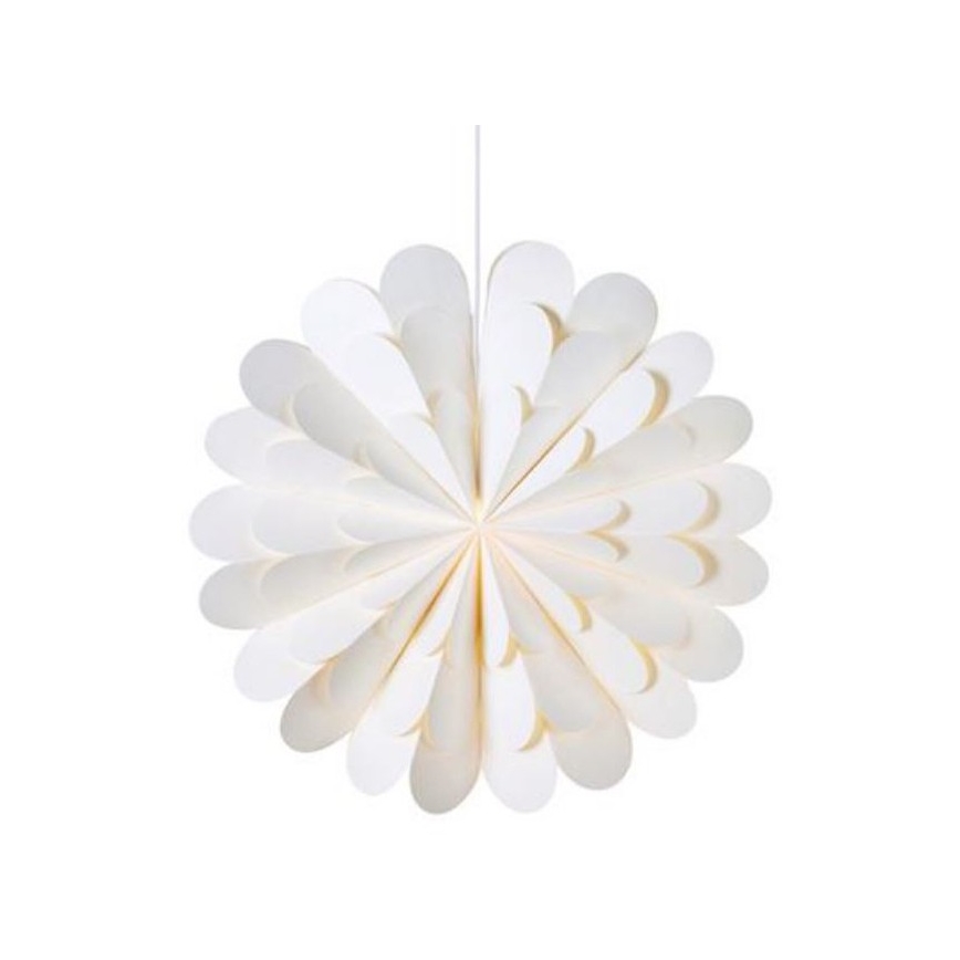 Markslöjd 705945 - Jõulukaunistus MARAVILLA 1xE14/25W/230V d. 60 cm valge