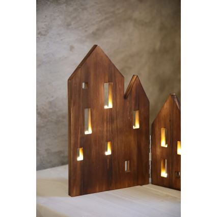 Markslöjd 706212 - LED jõulukaunistus VIEW LED/0,9W/230V mänd/pruun
