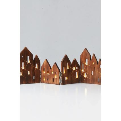 Markslöjd 706212 - LED jõulukaunistus VIEW LED/0,9W/230V mänd/pruun