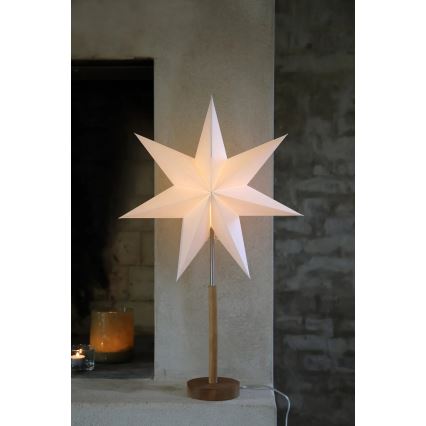 Markslöjd 706213 - SPERANZA jõulukaunistus 1xE14/6W/230V läbimõõt 45 cm mänd/kreem