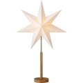Markslöjd 706213 - SPERANZA jõulukaunistus 1xE14/6W/230V läbimõõt 45 cm mänd/kreem