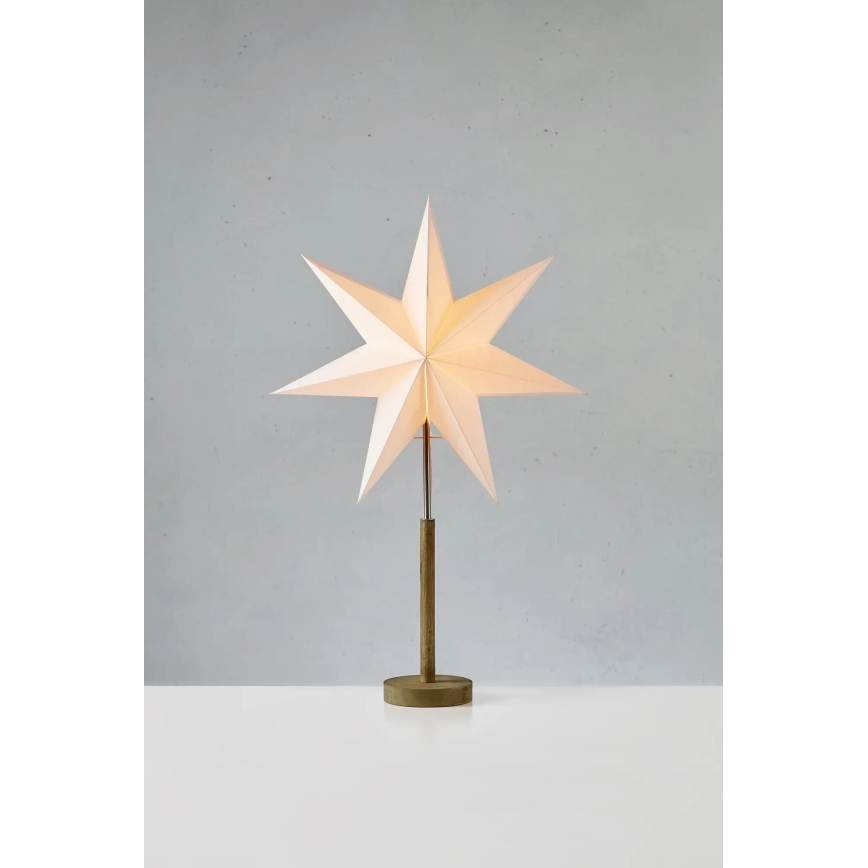 Markslöjd 706214 - Jõulukaunistus SPERANZA 1xE14/6W/230V läbimõõt 45 cm mänd/kreemjas