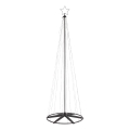Markslöjd 706330 - LED väline jõulukaunistus ABETO 380xLED/3,6W/230V 3m IP44 must