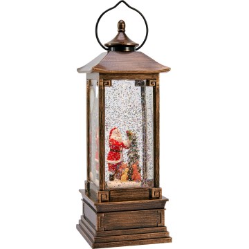 Markslöjd 706445 - LED jõulukaunistus NOEL LED/0,5W/3xAA latern pronks