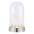 Markslöjd 706528 - LED Jõulukaunistus ISLA LED/0,06W/3xAA läikiv kroom/põder