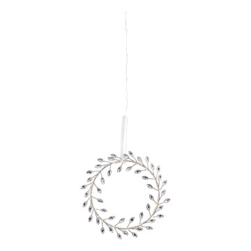 Markslöjd 706557 - LED jõulukaunistus ARIA LED/3,12W/2xAA hõbedane