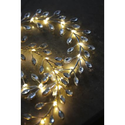 Markslöjd 706558 - LED jõulukaunistus ARIA LED/3,12W/2xAA kuldne