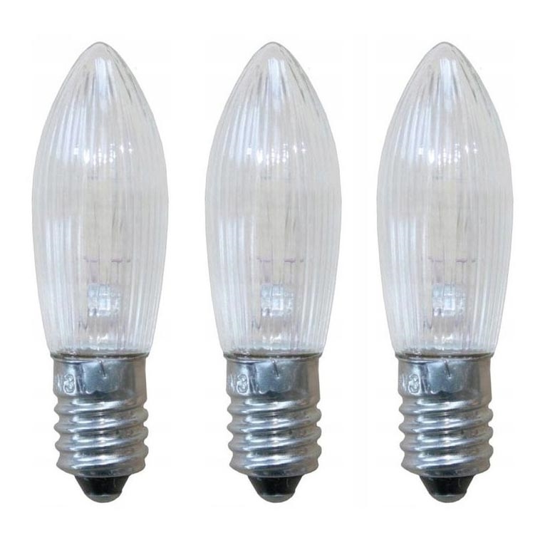 Markslöjd 8263 - KOMPLEKT 3x Tööstuslik Jõuluteemaline pirn TOPPLAMPA E10/3W/34V