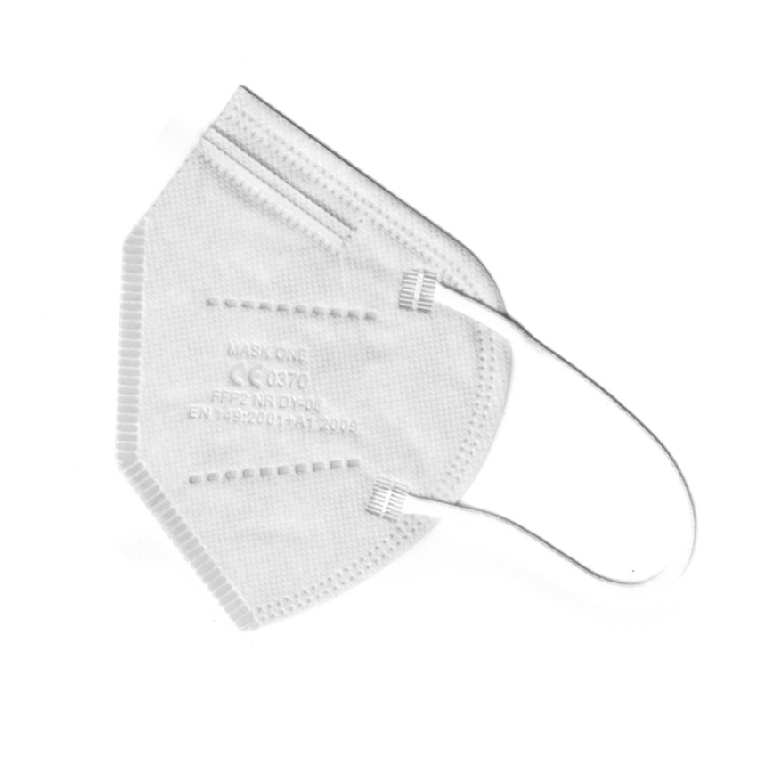 Mask One Respiraator - laste suurus  FFP2 NR - CE 0370 valge 20 tk