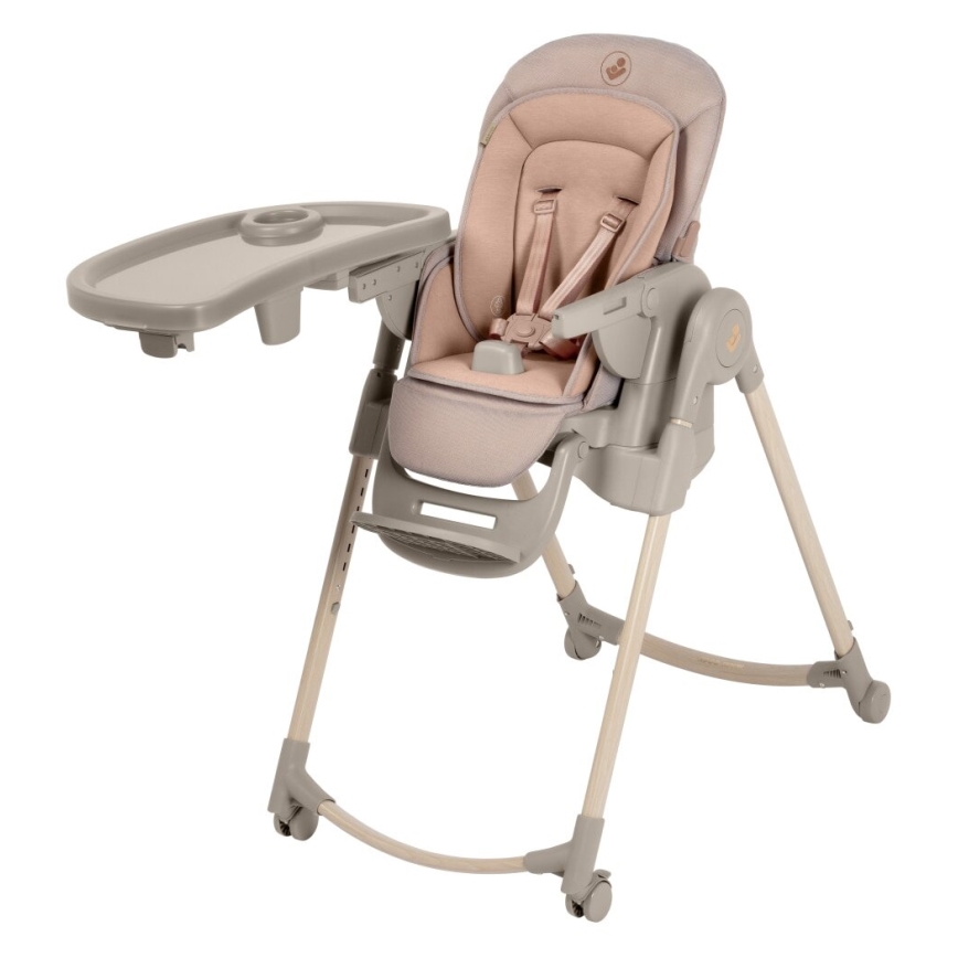 Maxi-Cosi - Laste söögitool MINLA PLUS beež/roosa