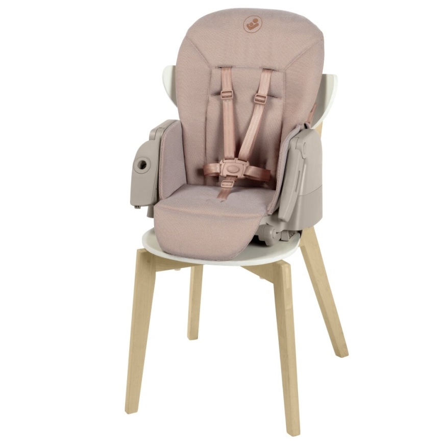 Maxi-Cosi - Laste söögitool MINLA PLUS beež/roosa