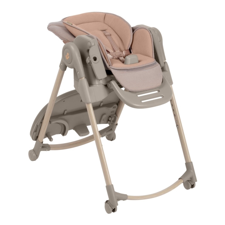 Maxi-Cosi - Laste söögitool MINLA PLUS beež/roosa