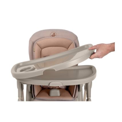 Maxi-Cosi - Laste söögitool MINLA PLUS beež/roosa