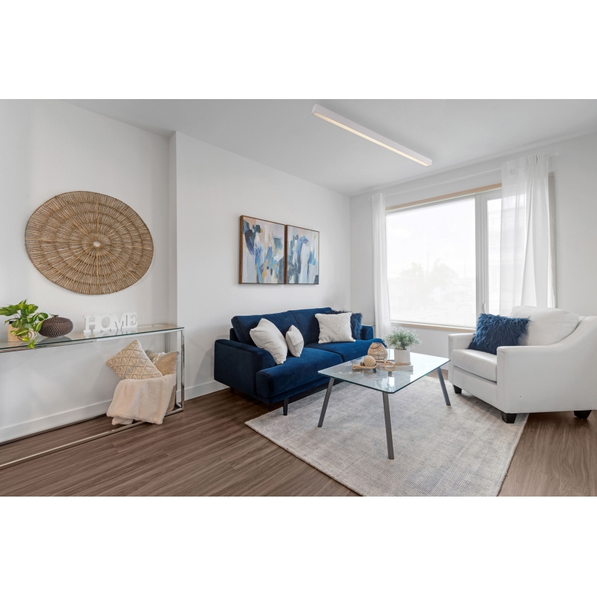 MAXLIGHT C0124D - LED Hämardatav laevalgusti LINEAR LED/18W/230V 57 cm valge