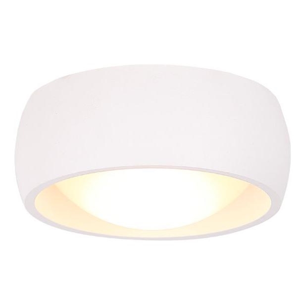 MAXLIGHT C0135 - LED Laevalgusti vannituppa KODAK LED/8W/230V d. 10,8 cm IP44 valge