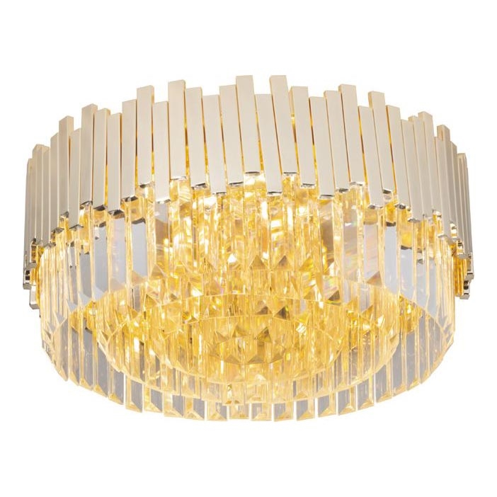 MAXLIGHT C0165 - Laevalgusti TREND 8xE14/40W/230V d. 45 cm kuldne