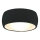 MAXLIGHT C0204 - LED Laevalgusti vannituppa KODAK LED/8W/230V d. 10,8 cm IP44 must