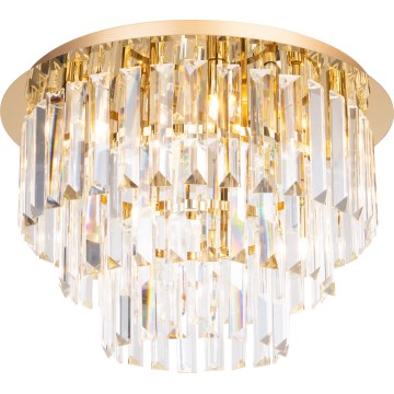 MAXLIGHT C0205 - Laevalgusti MONACO 9xG9/40W/230V d. 42 cm kuldne