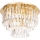 MAXLIGHT C0205 - Laevalgusti MONACO 9xG9/40W/230V d. 42 cm kuldne