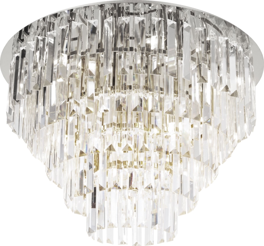 MAXLIGHT C0225 - Laevalgusti MONACO 16xG9/40W/230V d. 80 cm läikiv kroom
