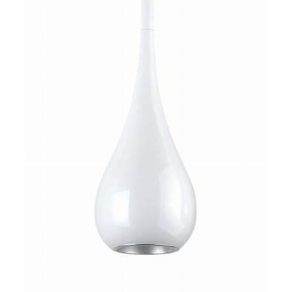 MAXLIGHT P0235 - Lühter DROP 1xE27/40W/230V d. 20 cm valge