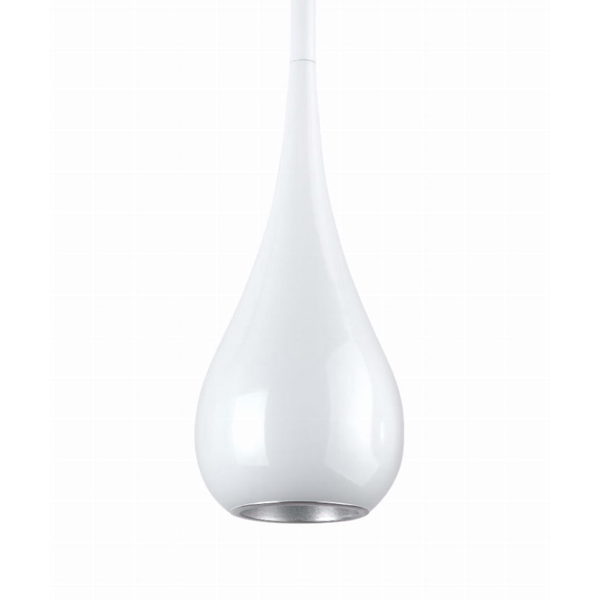 MAXLIGHT P0235 - Lühter DROP 1xE27/40W/230V d. 20 cm valge