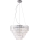 MAXLIGHT P0260 - Lühter MONACO 15xG9/40W/230V d. 60 cm läikiv kroom