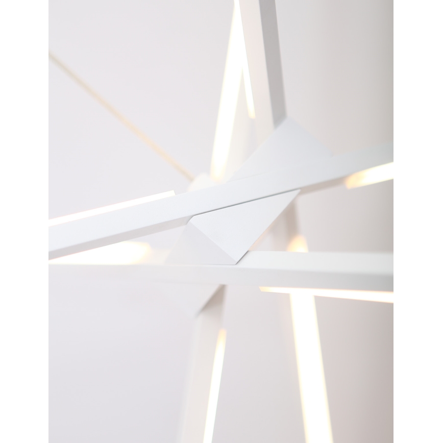 MAXLIGHT P0270 - LED Lühter ÄMBLIK LED/33W/230V valge