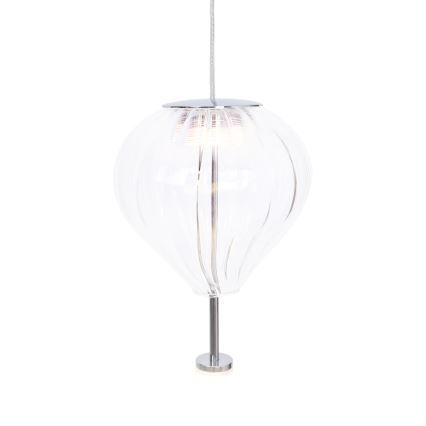 MAXLIGHT P0527 - LED Lühter PALLONCINI 2xLED/3W/230V d. 12 cm läbipaistev