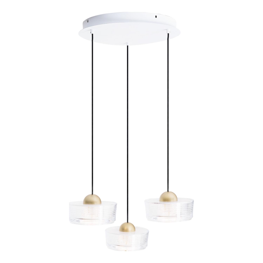 MAXLIGHT P0543 - LED Lühter LIPARI LED/22W/230V d. 35 cm läbipaistev