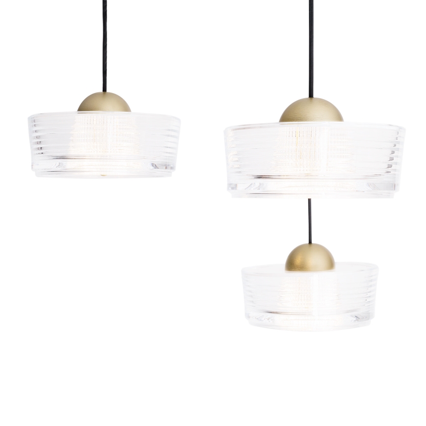 MAXLIGHT P0543 - LED Lühter LIPARI LED/22W/230V d. 35 cm läbipaistev